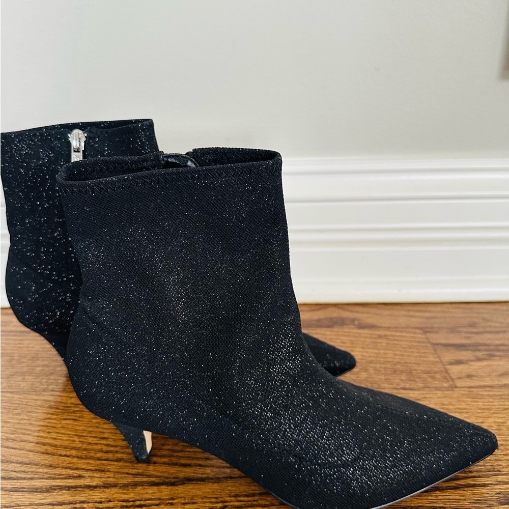 Badgley Mischka Jewel Heeled Boots - Size 7